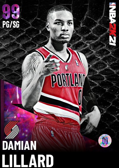 NBA 2K21 | 2KDB Custom Card (Damian Lillard)