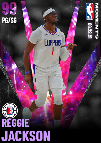 NBA 2K23  2KDB Custom Card (Reggie Jackson)