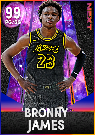 NBA 2K22 | 2KDB Custom Card (Bronny James)