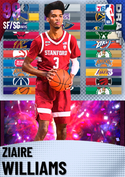 NBA 2K21 | 2KDB Custom Card (Ziaire Williams)