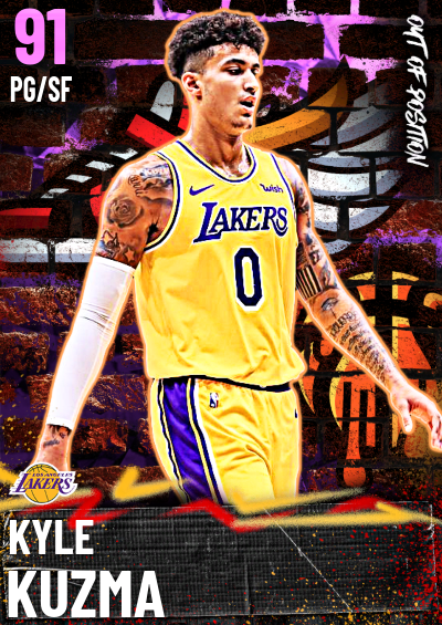 NBA 2K21 | 2KDB Custom Card (o.o.p 1 kyle kuzma)