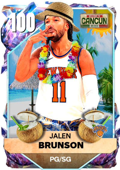 Jalen Brunson Welcome to Cancun