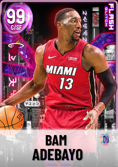 Nba K Kdb Custom Card Bam Adebayo