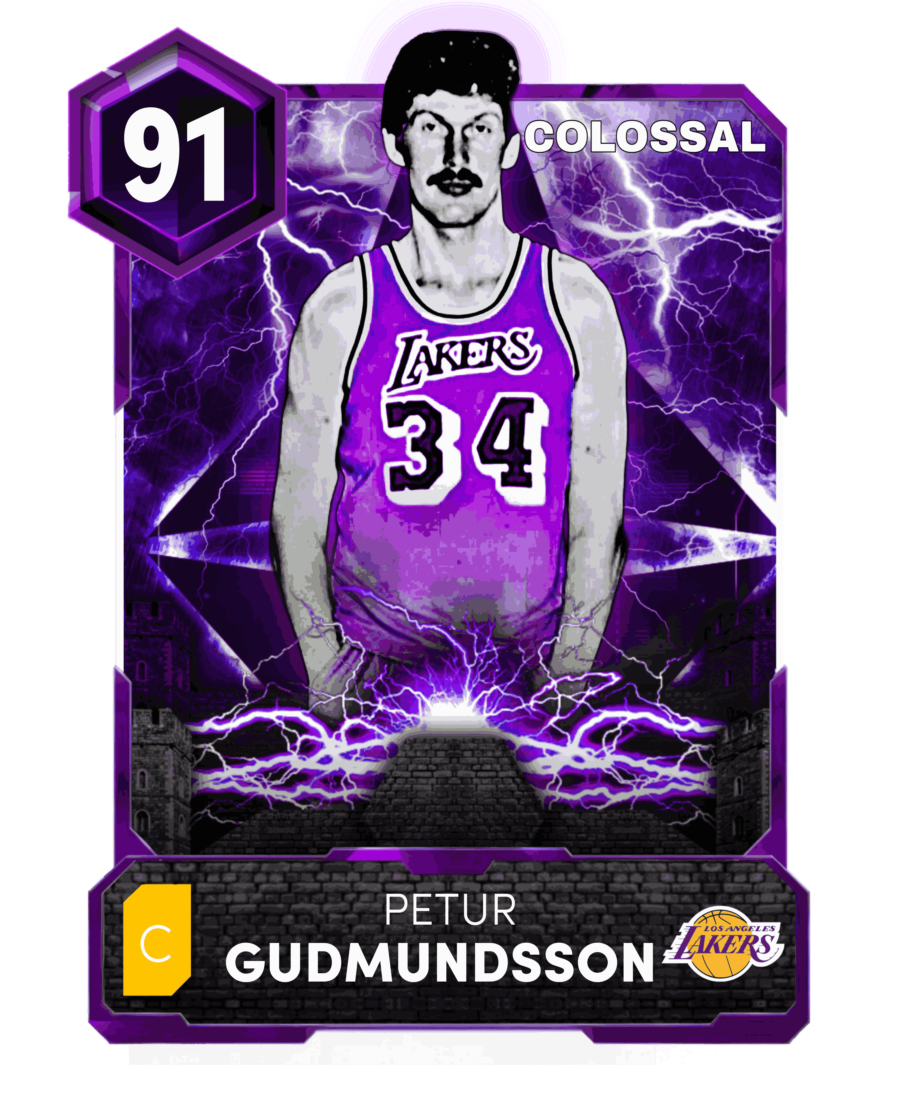 80s Laker (Start of a Custom Set)