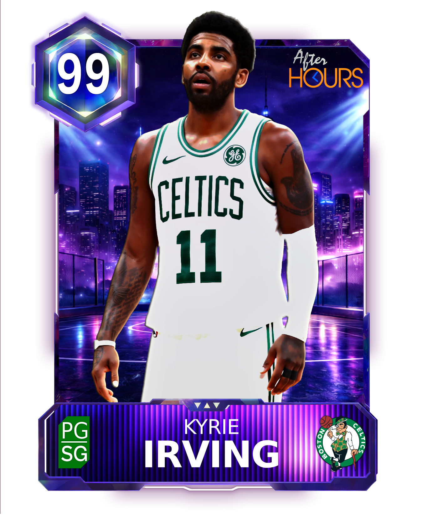 I haven’t made a kyrie card yet 