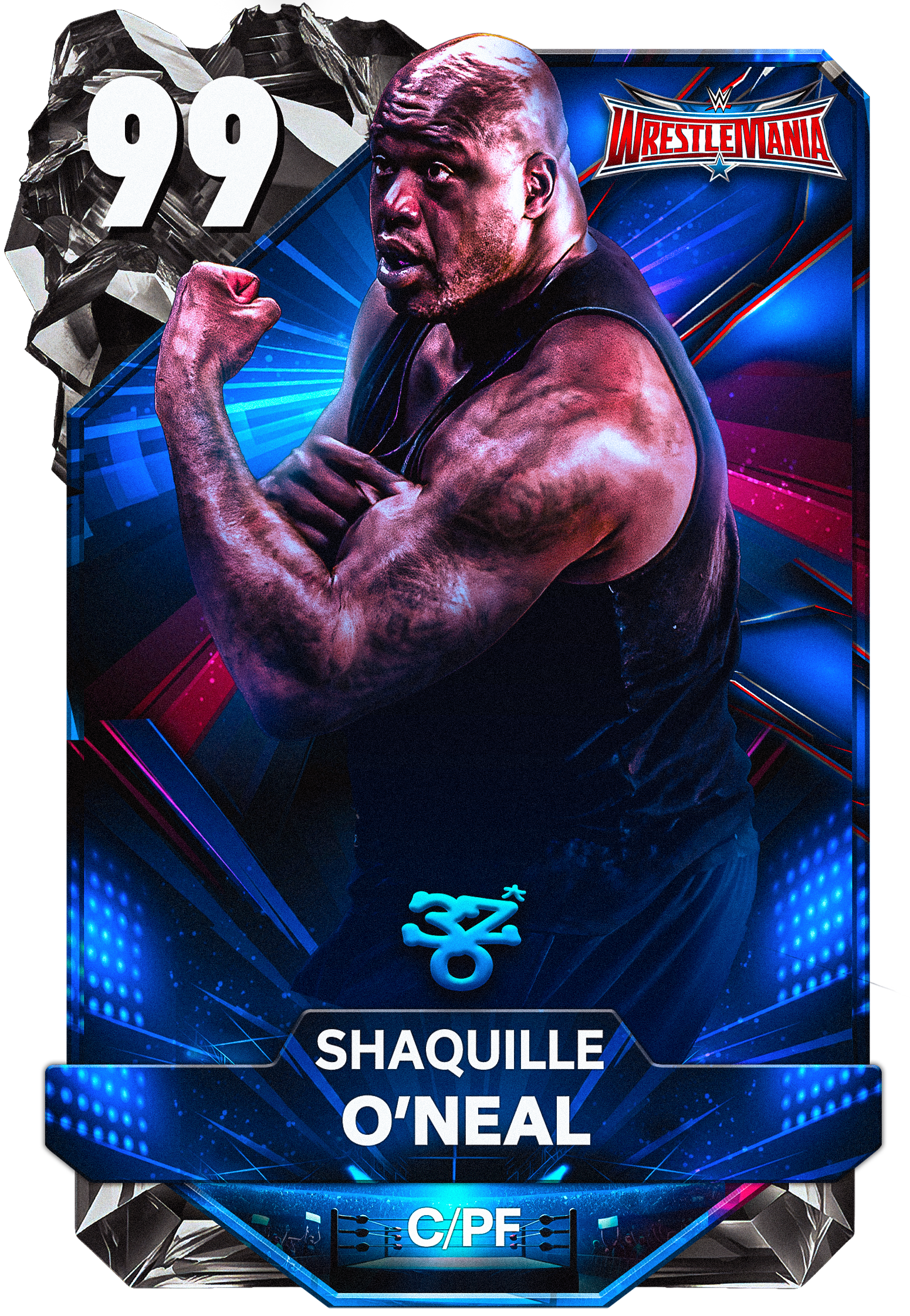 Shaq x Wrestlemania 32