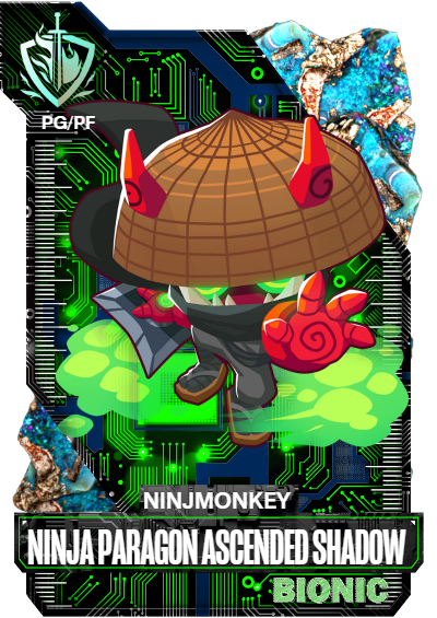 Ninja Monkey Ninja Paragon (Ascended Shadow)