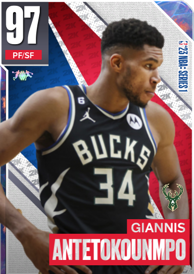 NBA 2K23 | 2KDB Custom Card (Giannis Antetokounmpo)