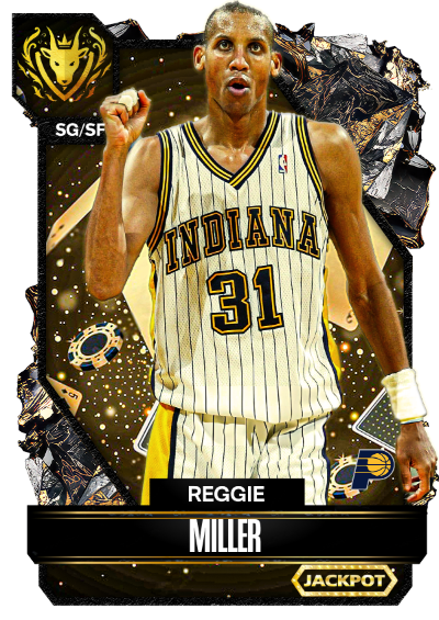 NBA 2K24 | 2KDB Custom Card (JACKPOT Reggie Miller (2nd card of set))