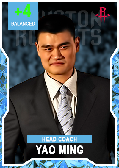 NBA 2K22 | 2KDB Custom Card (Coach (Yao Ming))