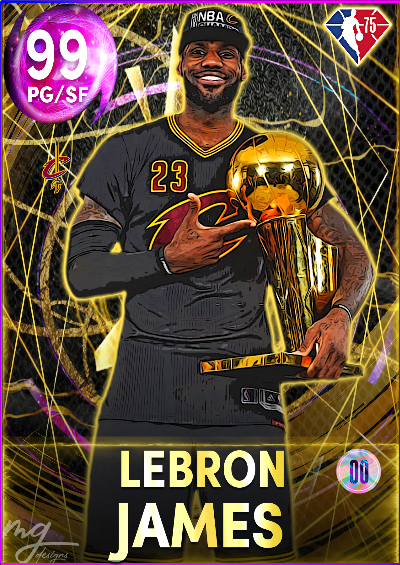 NBA 2K22 | 2KDB Custom Card (NBA FINALS LBJ)