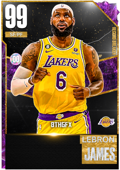 NBA 2K23 | 2KDB Custom Card (NBA's all-time scoring leader)