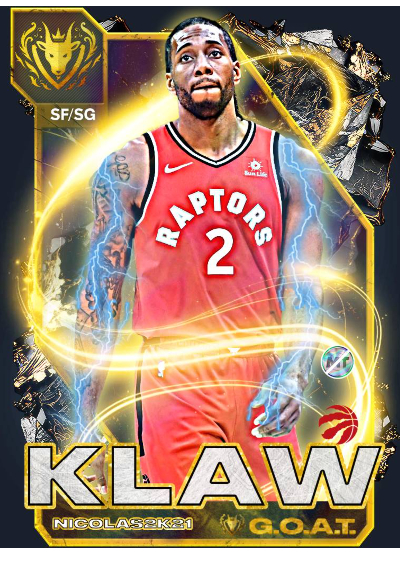 Kawhi 2019 G.O.A.T (holo)