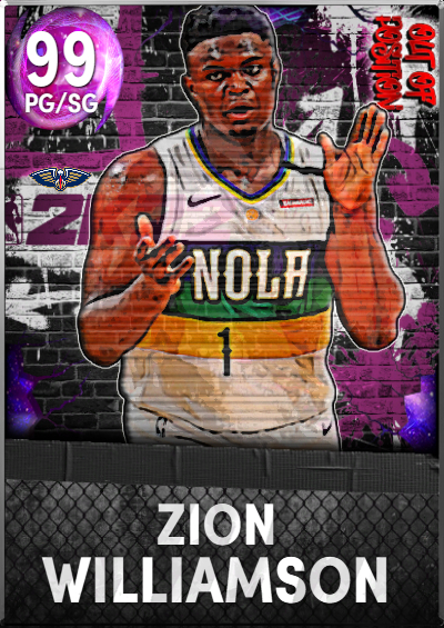 NBA 2K22 | 2KDB Custom Card (zion lateef williamson)