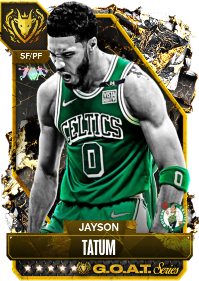 NBA 2K25 | 2KDB MyTEAM NBA 2K Custom Card (Jayson Tatum Goat