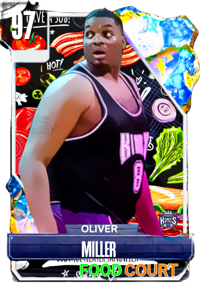 375 lbs oliver miller.   If your ever at a game and oliver miller is there you better hide your food - random guy on youtube