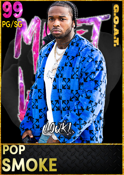 NBA 2K21 | 2KDB Custom Card (Pop Smoke)