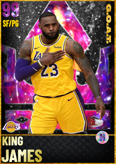 NBA 2K21 | 2KDB Custom Card (GOAT BRON)