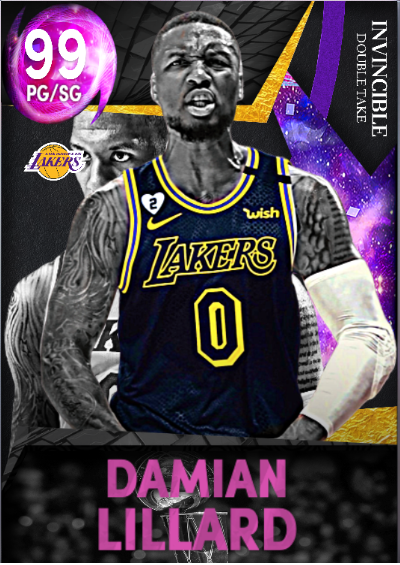 Damian Lillard Double Take LA Lakers (Buddys swap)