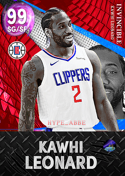 NBA 2K22 | 2KDB Custom Card (Invincible Kawhi Leonard)