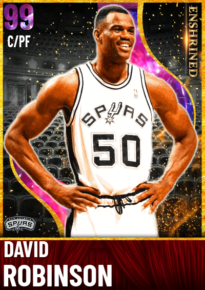 David Robinson Enshrined