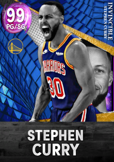 NBA 2K22 | 2KDB Custom Card (Invincible Stephen Curry)