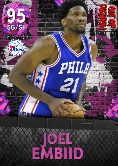 NBA 2K22 | 2KDB Custom Card (joel embiid)