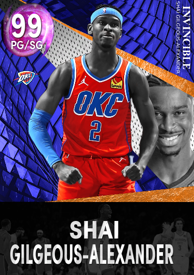 NBA 2K22 | 2KDB Custom Card (Invincible SGA)