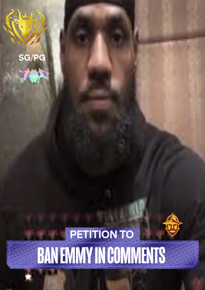 Petition to Ban Emmy in comments