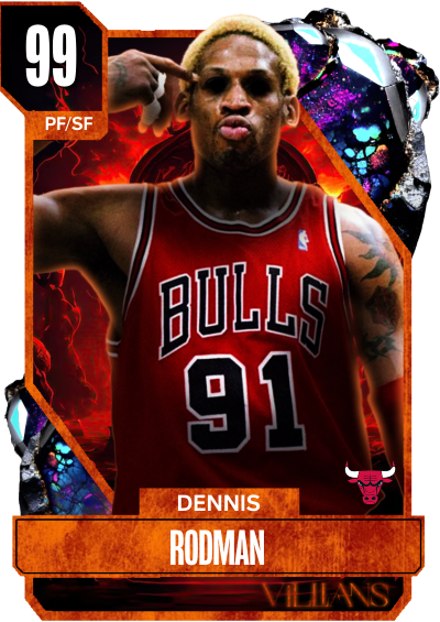 NBA 2K24 | 2KDB Custom Card (Dennis Rodman VILLIAN)