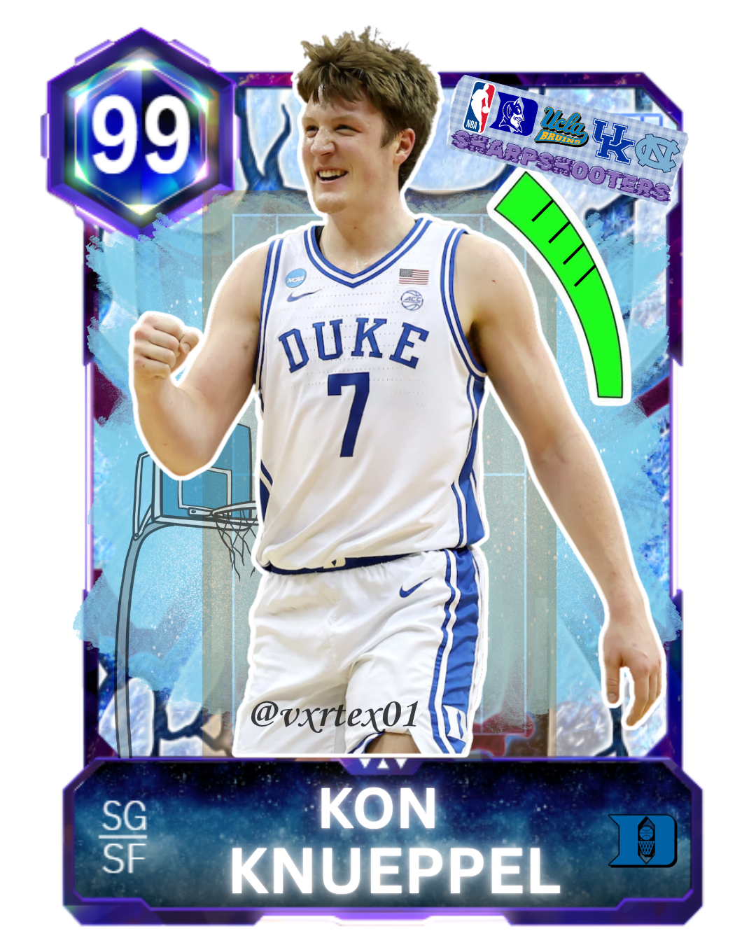 NBA x CBB Sharpshooters: Dark Matter Kon Knueppel