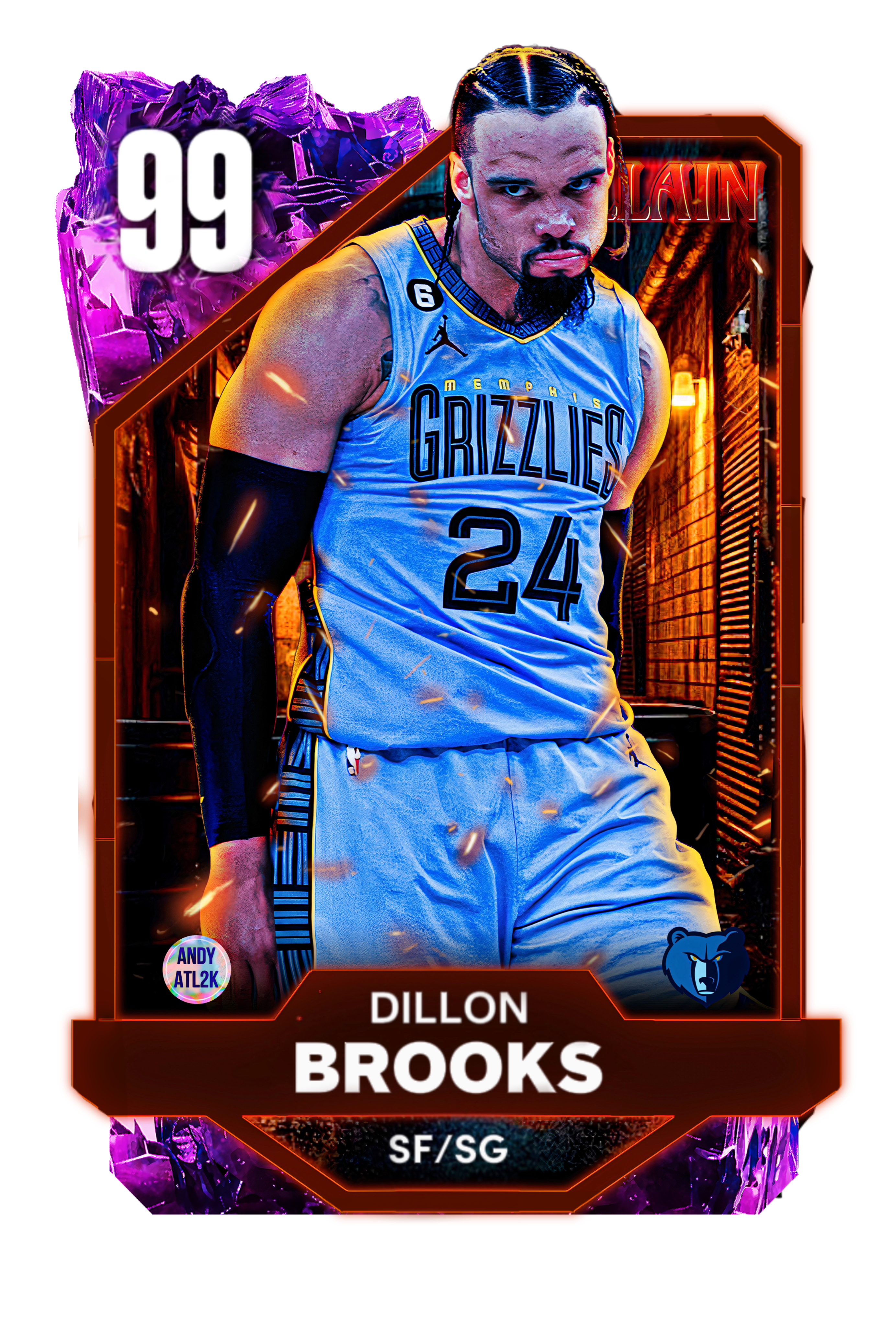 Card for Nickname Day 1: The Villian
