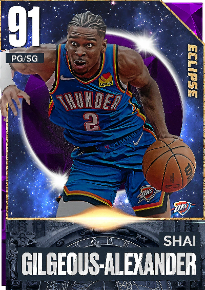 NBA 2K23 | 2KDB Custom Card (shaivonte aician gilgeous-alexander)