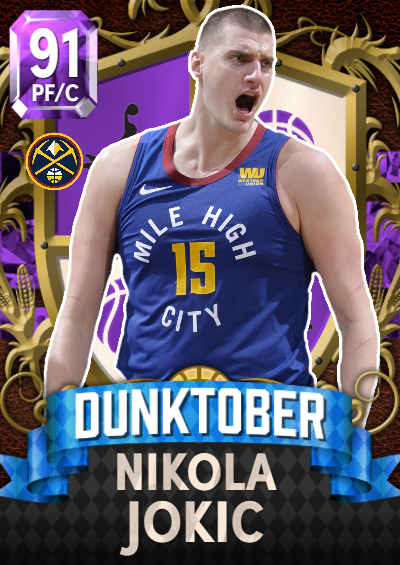 NBA 2K22 | 2KDB Custom Card (Dunktober Jokic 2.0)