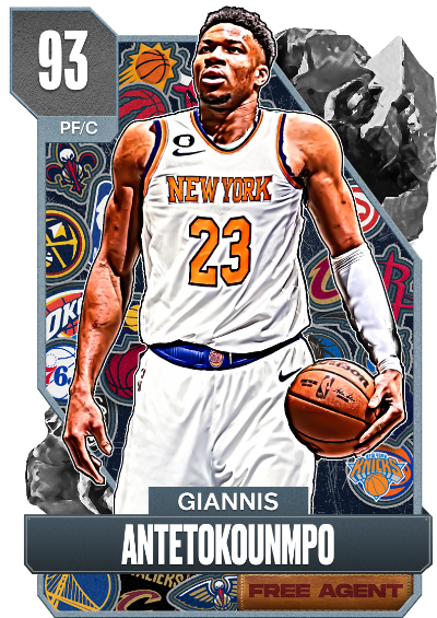 NBA 2K23 | 2KDB Custom Card (giaknicks (rushed))