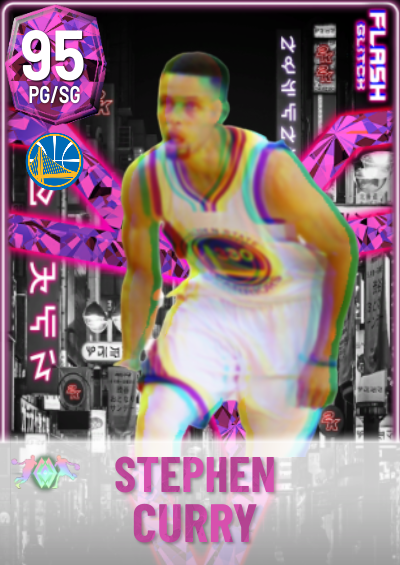 Glitched Stephen Curry
