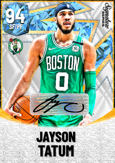 NBA 2K22 | 2KDB Custom Card (tatum)