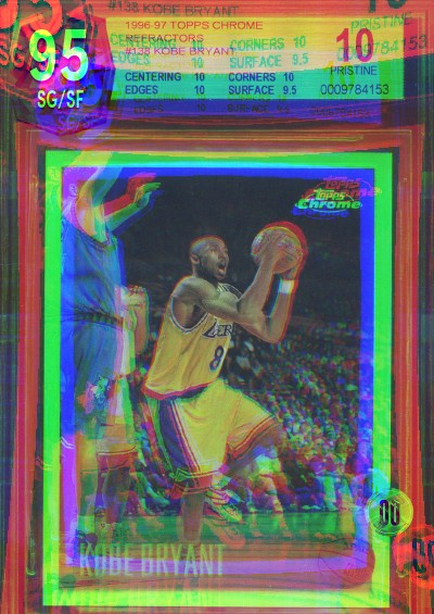 Glitched rookie Kobe card