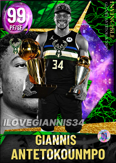 NBA 2K22  2KDB Custom Card (GIGA CHAD)