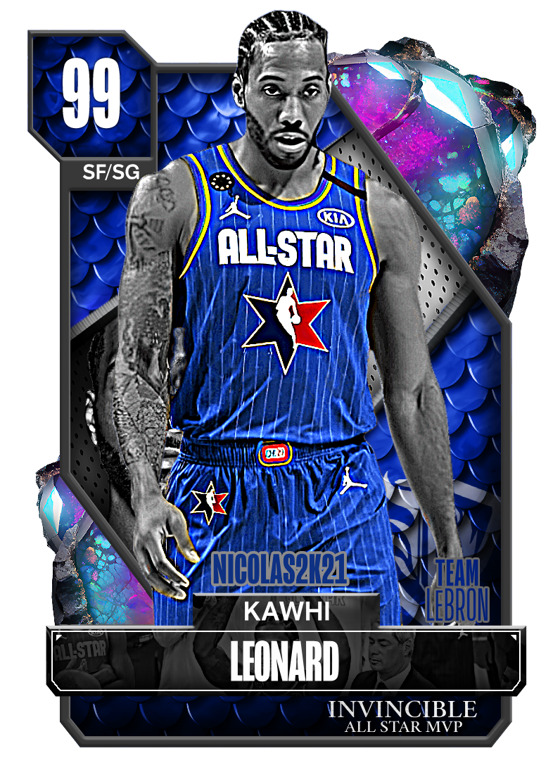 P13ZY Temp (Kawhi All Star MVP) Forgot Watermark