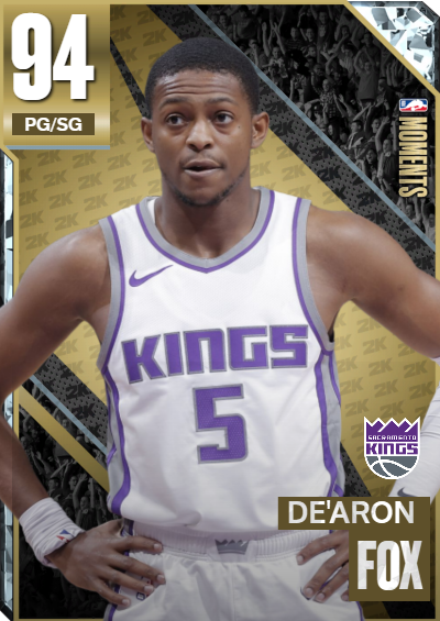 NBA 2K23 | 2KDB Custom Card (de'aron fox)