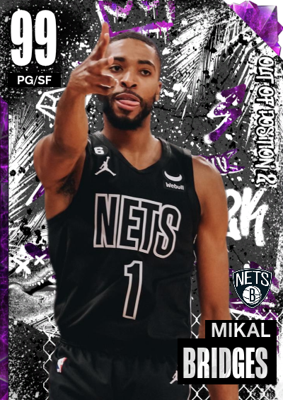 NBA 2K23 | 2KDB Custom Card (Mikal Bridges )