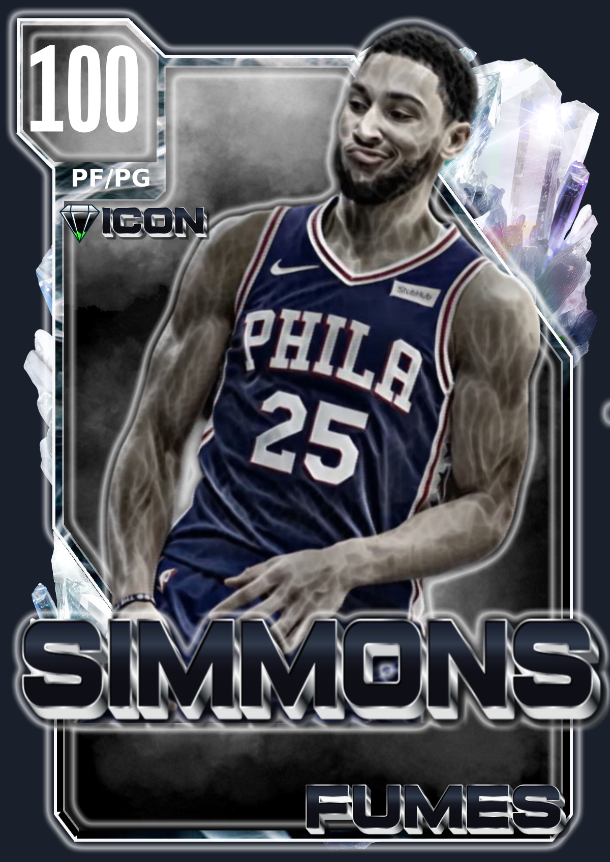 NBA 2K24 | 2KDB Custom Card (When Simmons was good. final card.)