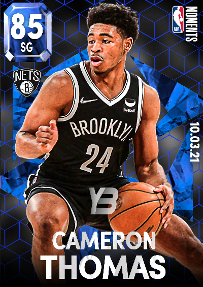 NBA 2K22 | 2KDB Custom Card (Moments - 10/3/21 Cam Thomas)