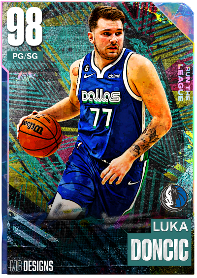 NBA 2K23 | 2KDB Custom Card (Luka of Donkick)