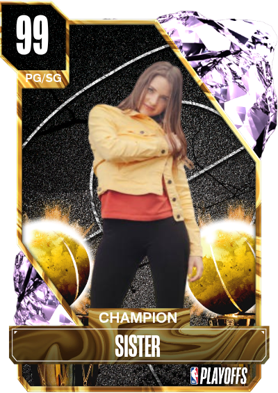 Love my champion sister