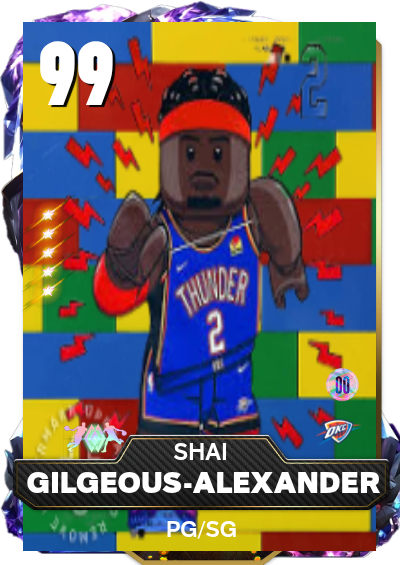 SGA Lego card inspired