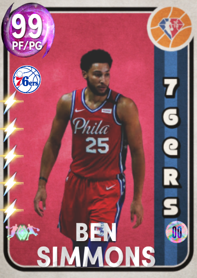 NBA 2K22 | 2KDB Custom Card (Ben Simmons)