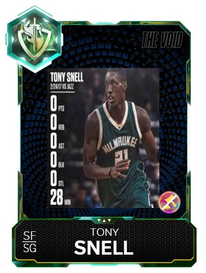 tony snell 0 stats