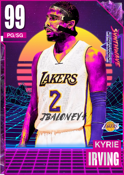 Bouta see Kyrie ina Lakers jersey a lot